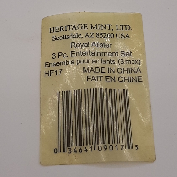 NEW Heritage Mint Ltd ROYAL ALISTER Stainless 18/10 Silverware Two Knives Spoon - Picture 7 of 9